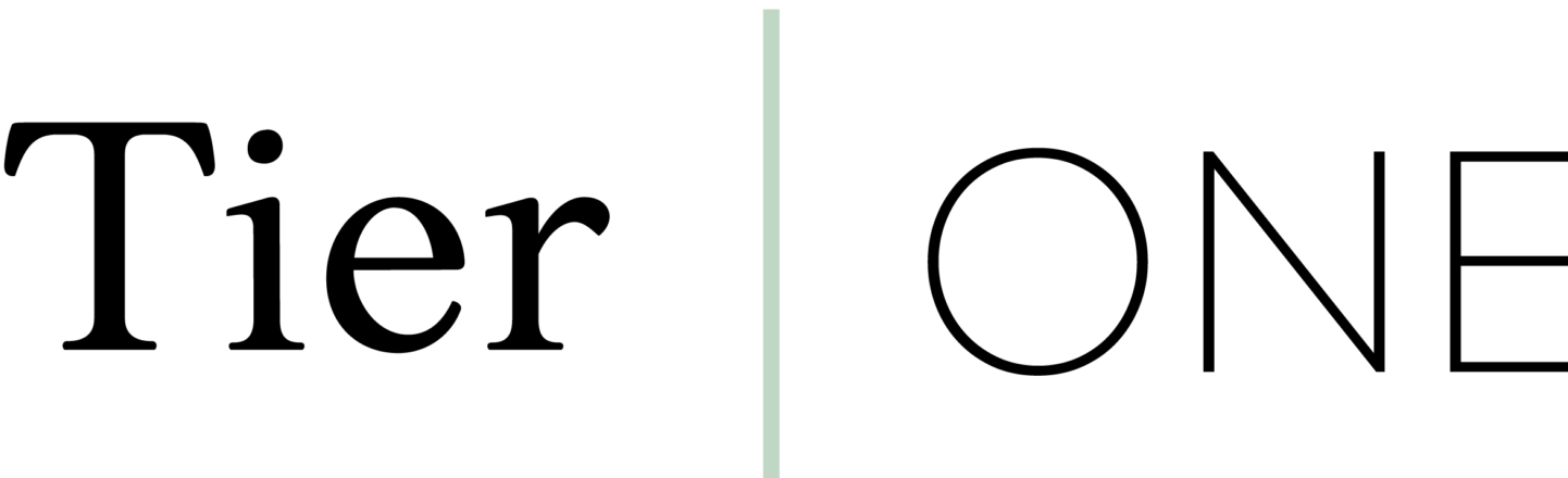 Tier One Transparent Full Logo